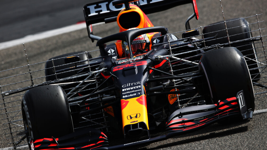 Verstappen bahrein test