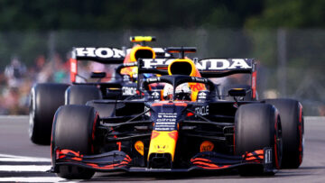 Verstappen Perez Silverstone