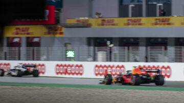 Verstappen yellow Gasly Qatar