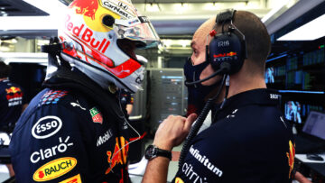 Verstappen bahrein test