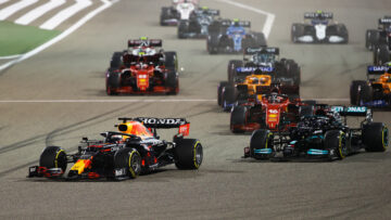 Verstappen Bahrein 2021 Start