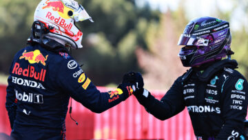Verstappen Hamilton spain