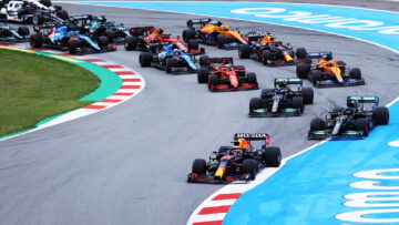 Verstappen Spain Start 2021