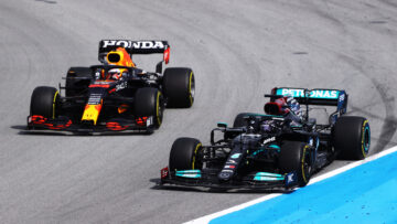 Verstappen Hamilton Spain