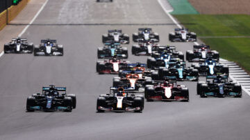 GP Silverstone start 2021