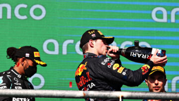 Verstappen USA podium Hamilton