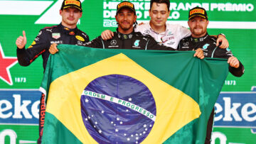 Podium Brazil