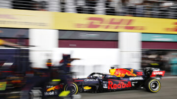 Verstappen pitstop