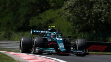 Vettel Hungary 2021