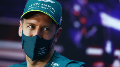 Vettel Aston Martin Bahrein