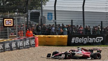 Bottas spin Spa