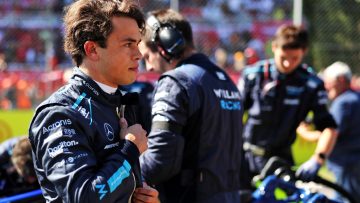 Nyck De Vries 2022 Ialian GP Grid