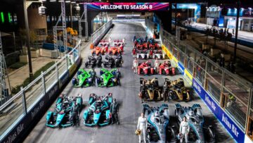 Formula E grid 2022