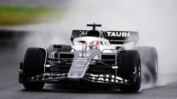 Gasly Japan wet