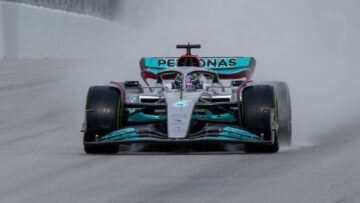 Hamilton Barcelona wet