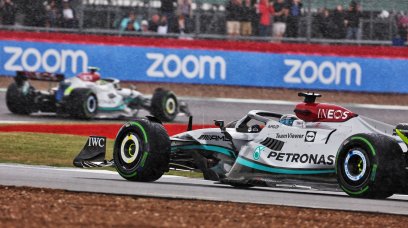 Hamilton and Russell, Silverstone