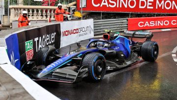 Latifi crash Monaco