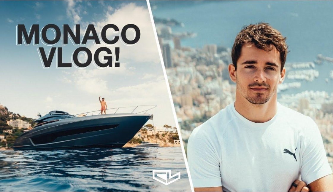 Charles Leclerc Monaco vlog