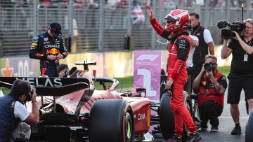 Leclerc Verstappen Australia