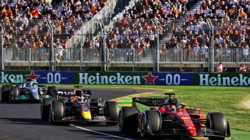 Leclerc Verstappen Australie