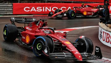 Leclerc rain Monaco