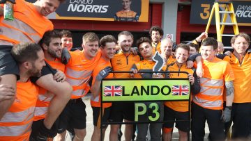 Norris podium Imola