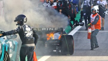 Ocon Fire Brazil 2022