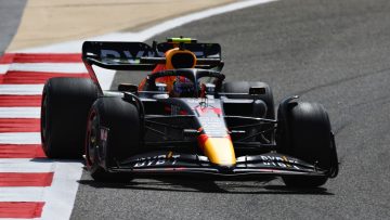 Perez Red Bull Bahrein 2022 test