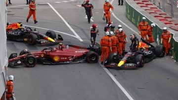 Perez crash Monaco