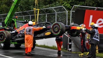 Perez crash Canada