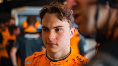 Piastri McLaren Abu Dhabi Test