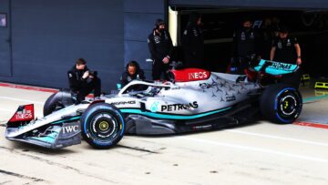 Russell Mercedes Silverstone high res