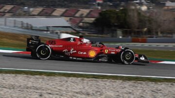Sainz Barcelona Test