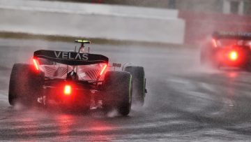 Sainz rain Silverstone