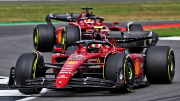 Sainz Leclerc Silverstone