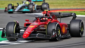 Sainz Hamilton Silverstone
