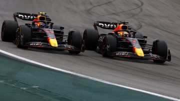 Verstappen Perez Brazil