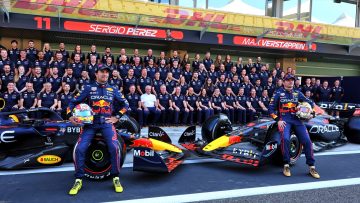 Red Bull team Abu Dhabi