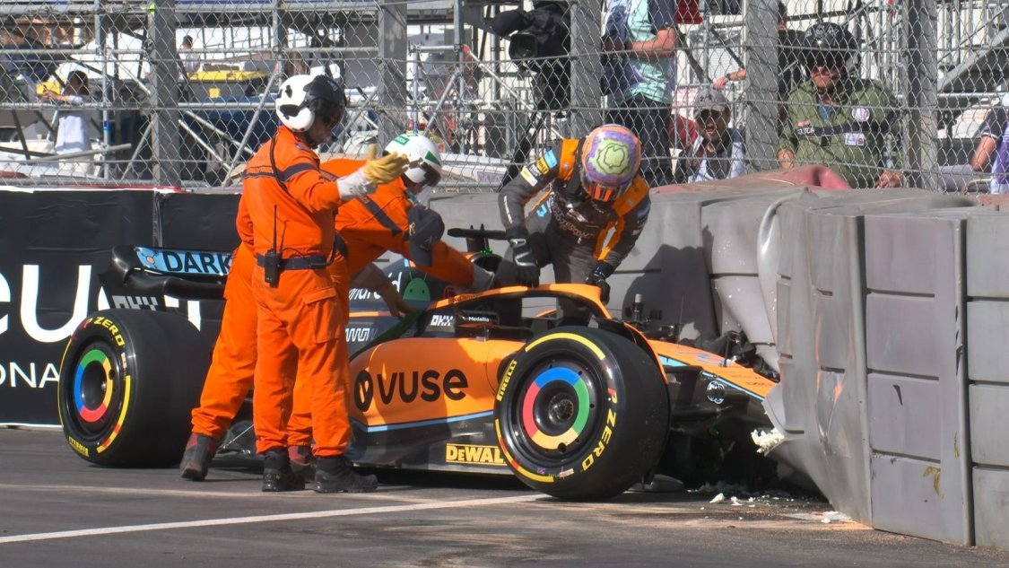 Ricciardo brings out red flag after high-speed Monaco crash | RacingNews365