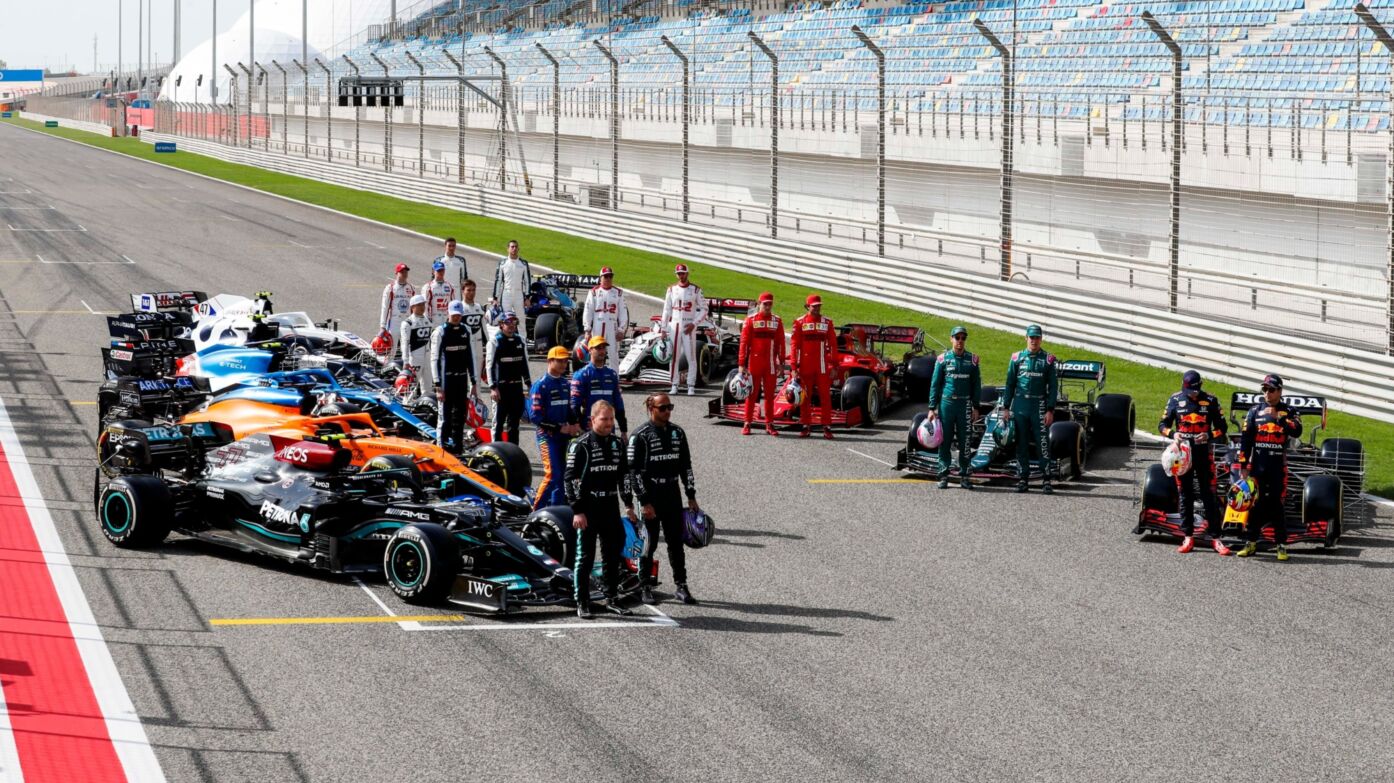 Formula 1 winter testing Bahrain Day 1 RacingNews365
