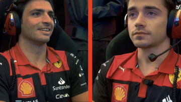 Carlos Sainz Charles Leclerc Ferrari challenge screenshot