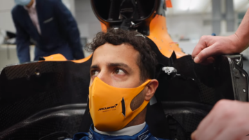Daniel Ricciardo Mc Laren seat fit