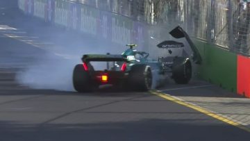 vettel crash australia