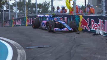 Ocon crash Miami