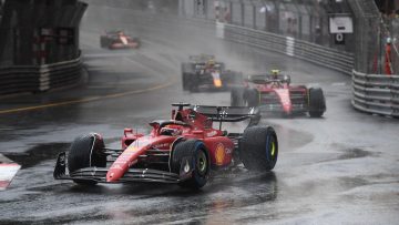 Leclerc rain Monaco