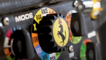 Ferrari steering wheel