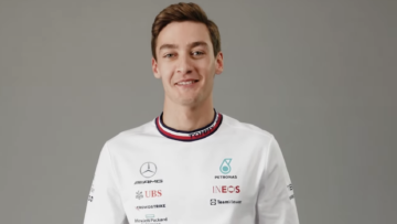 George Russell Mercedes video screenshot