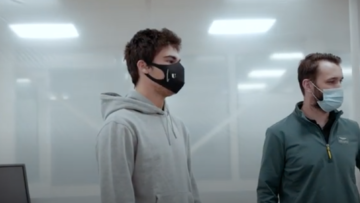 Lance Stroll fitting