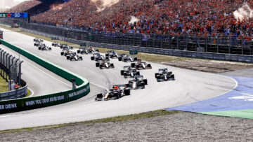 Race Start Zandvoort 2021