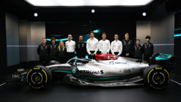 Mercedes launch studio shots